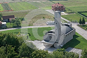 Church of the Exaltation of the Holy Cross in Kerestinec, Croatia photo