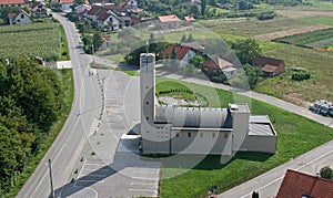 Church of the Exaltation of the Holy Cross in Kerestinec, Croatia photo