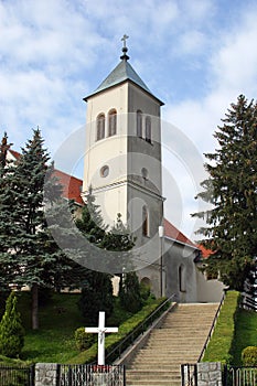 Church of the Exaltation of the Holy Cross in Kravarsko, Croatia