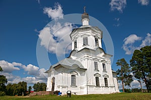 Church of the Exaltation of the Holy Cross in the Nile Desert. Nilo-Stolobenskaya Pustyn