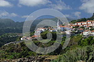 Church in Faial parish, Madeira, Portugal