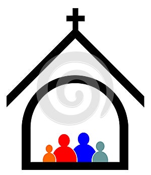 Church family concept
