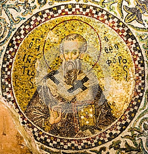 The church father Ignatius of Antioch with the Trump finger sign