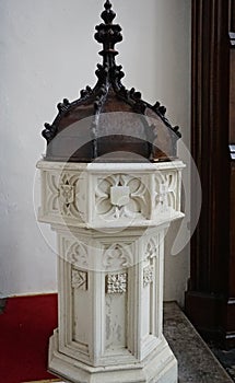 Church font.