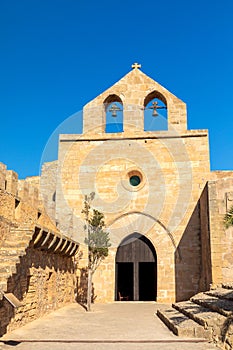 Church on the fortress of Capdepera, Mallorca