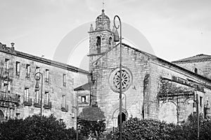 Church of the Franciscan convent in Pontevedra (Spain)
