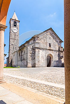 Church of Gervasio and Protasio at Baveno, on Lake maggiore, Pie photo