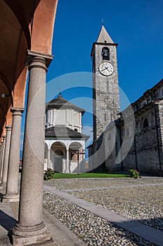 Church of Gervasio and Protasio at Baveno, on Lake maggiore, Pie photo