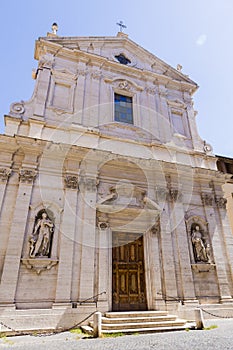 Church of Gesu from Frascati city