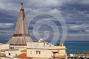 Church Giardini Naxos, Sicily Island in Italy