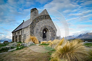 Church of the Good Shepherd built since 1935, Lake Tekapo, New Z