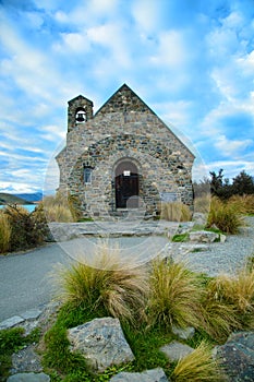 Church of the good shepherd at Lake Tekapo