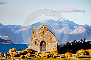 The Church of the Good Shepherd at Lake Tekapo in New Zealand