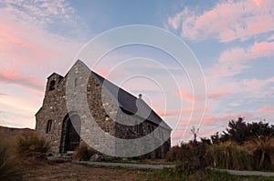 Church of the Good Shepherd at Lake Tekapo photo