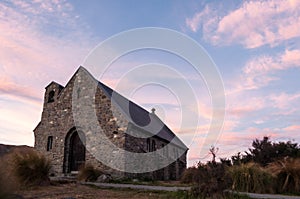 Church of the Good Shepherd at Lake Tekapo photo