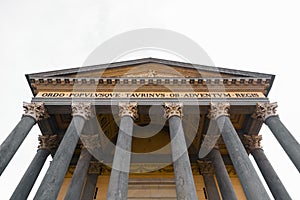 The church of Gran Madre di Dio is a Neoclassic-style church in Turin, Piedmont, Italy