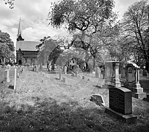 Church and Graveyard