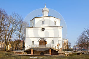 Church of the Great Martyr George. Veliky Novgorod, Russia