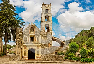 Hacienda Santa Maria Regla, Hidalgo. Mexico. photo