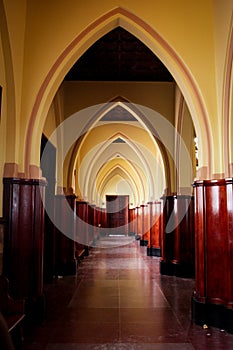 Church hall at montserrate bogota