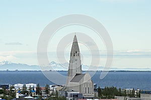 Church Hallgrimskirkja Reykjavik