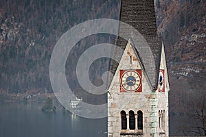 Church of Hallstatt, Salzburger Land, Austria