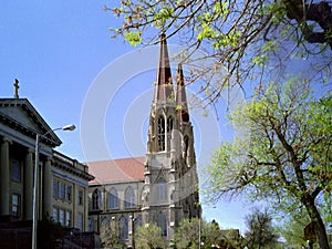 Church in Helena, the Capital City of Montana