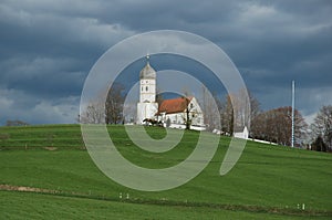 Church on hill