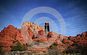 Church on a hill