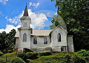 Church on a Hill along Overmountain Victory Trail