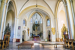 Church on hill Marianska hora - place of pilgrimage, Slovakia photo