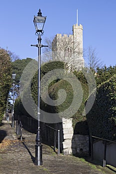Church Hill Steps leading to St Clement`s Church, Leigh-on-Sea,