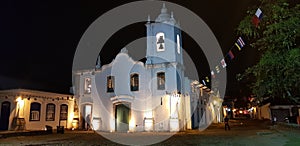 Church in historic city of Paraty