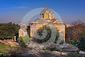 Church of the Holy Apostles and Temple of Hephaestus in Agora, A