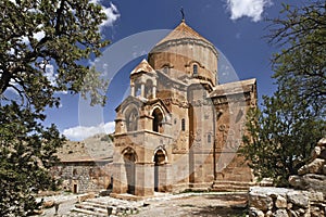 Church of the Holy Cross on Akdamar Island, Lake Van, Turkey