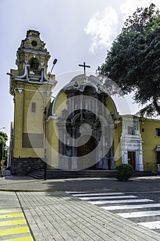 The Church of the Holy Cross, Barranco District, Lima, Peru