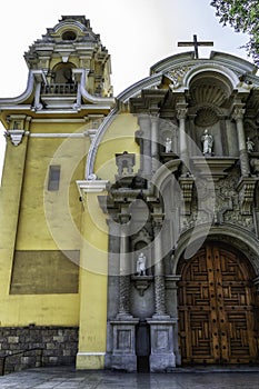 The Church of the Holy Cross, Barranco District, Lima, Peru