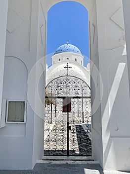 Church of the Holy Cross - Santorini, Greece