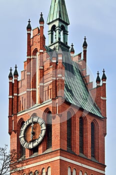 Church of the Holy family. Kaliningrad, former Koenigsberg, Russ