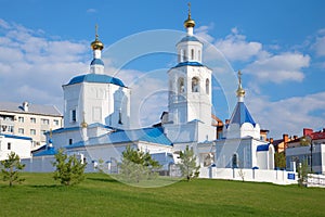 Church of Holy Martyr Paraskeva, april day. Kazan, Tatarstan