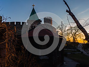 Church of the Holy Mother of God Crkva Ruzica in lower town of Kalemegdan fortress