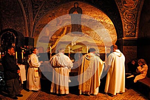 Church of the Holy Sepulcher in the Jerusalem Israel