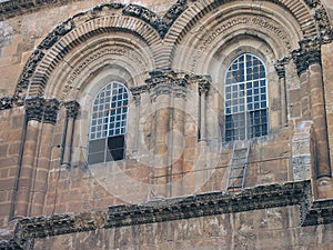 Church of the Holy Sepulchre, External Architectural Detail, Jerusalem