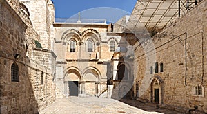 Kostel z svatý hrobka v jeruzalém 