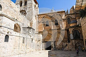 Church of the Holy Sepulchre,  in Old City East Jerusalem