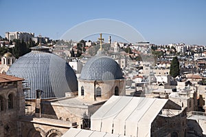 The church of the holy sepulchre, Old city Jerusalem