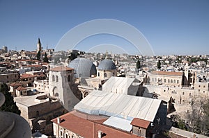 The church of the holy sepulchre, Old city Jerusalem