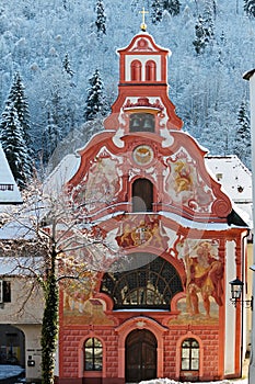 Church of the Holy Spirit/FÃ¼ssen in Wint