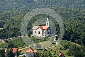 Church of the Holy Three Kings in Kraljev Vrh, Croatia
