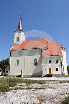 Church of Holy Trinity in Hrvatska Dubica, Croatia